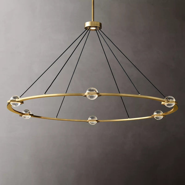 Ecatant Round Chandelier 60"