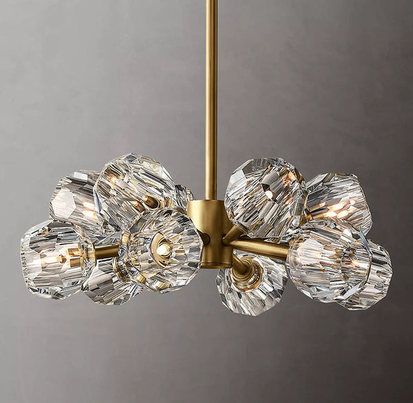 Boule Cristal Round Chandelier 24"