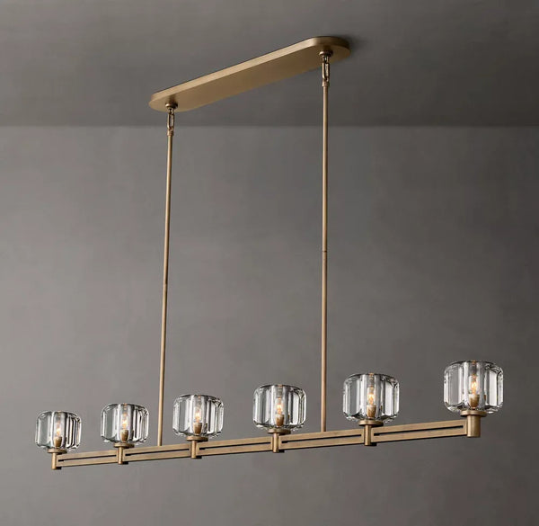 INTRODUC DEMARET LINEAR CHANDELIER 72″