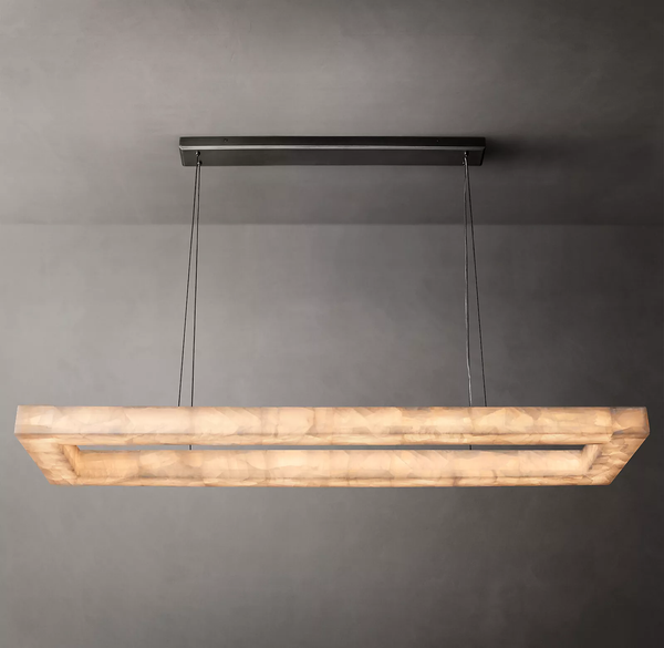 Rival Rectangle Chandelier 72"