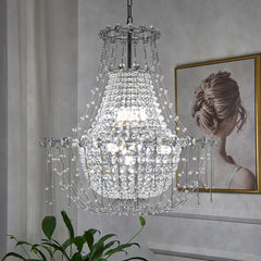 Classic Empire Crystal Chandelier, Luxury Lighting