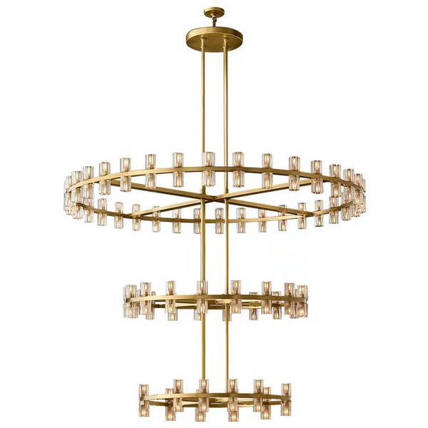 Customize Arcachona Led 3 Tier Round Chandelier