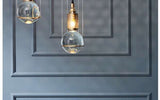 Bijou Solid Glass Globe Pendant Light