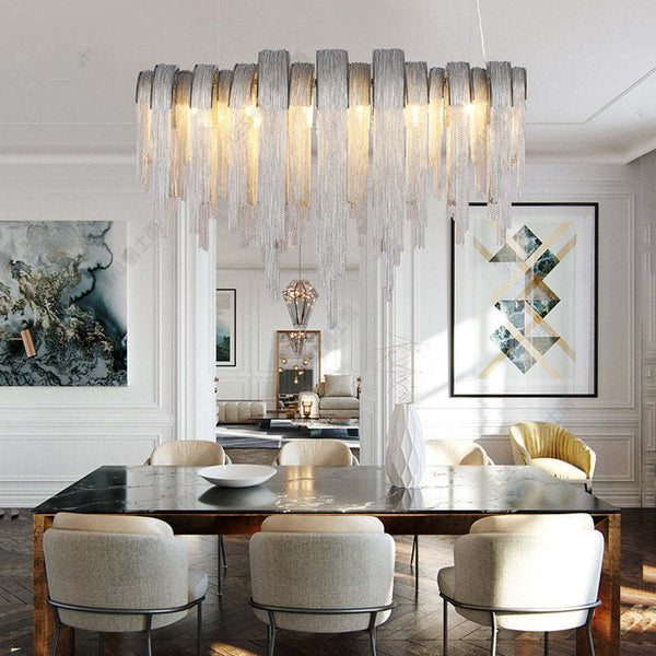 Tassel Oval Chandelier