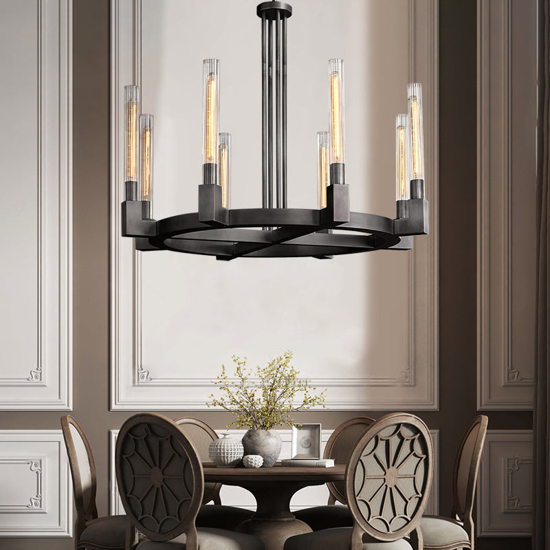 Cannele Round Chandelier 36"