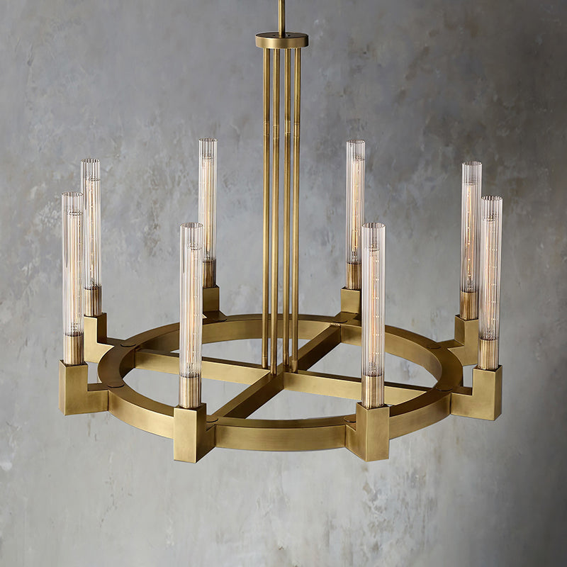 Cannele Round Chandelier 36"