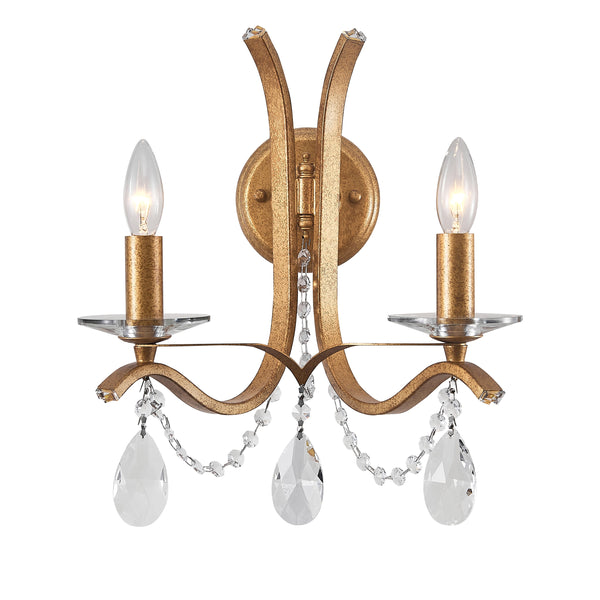 Bella Candelabra Crystal Sconce BS91503A