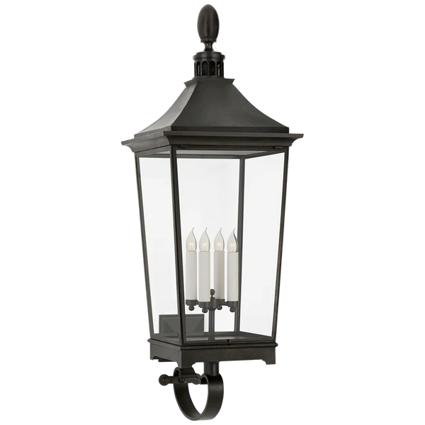 Rosedale Classic Large Tall Bracketed Wall Lantern