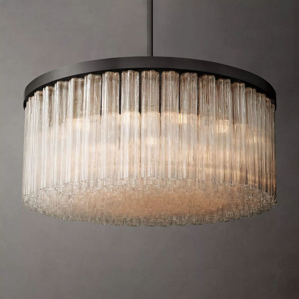 Mist Light Round Chandelier 48"