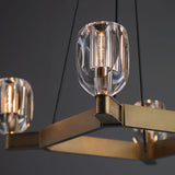 Conso Crystal Square Chandelier