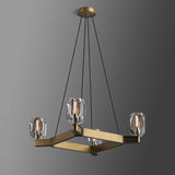 Conso Crystal Square Chandelier