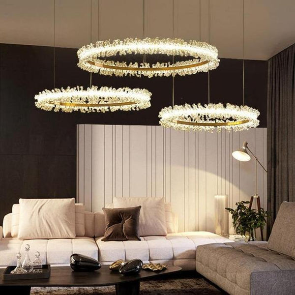 Doris 3-Piece Crystal Chandelier