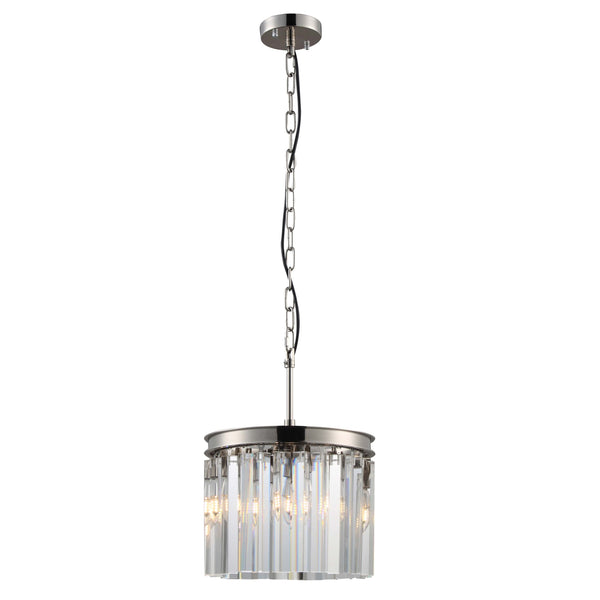 Apex Odeon Fringe Prism Crystal Pendant Light