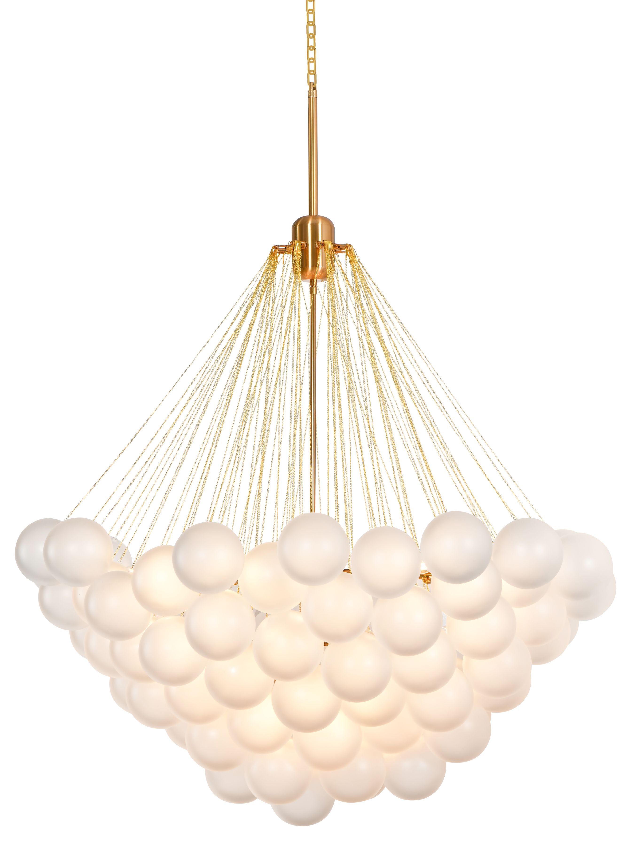 Blanket Glass Globe Pendant Chandelier