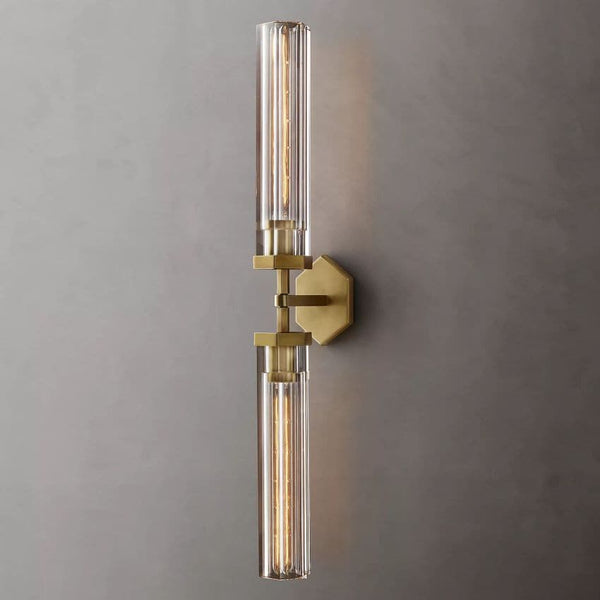 Lambert Hexagonal Grand Linear Wall Sconce 5¼"H