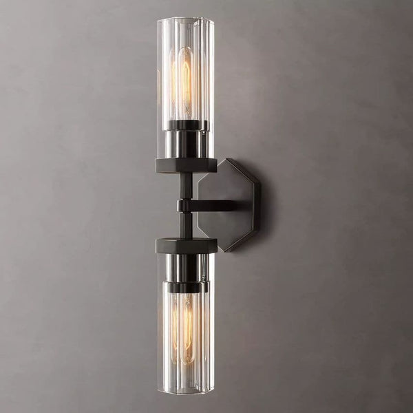 Lambert Hexagonal Linear Wall Sconce 19½"W