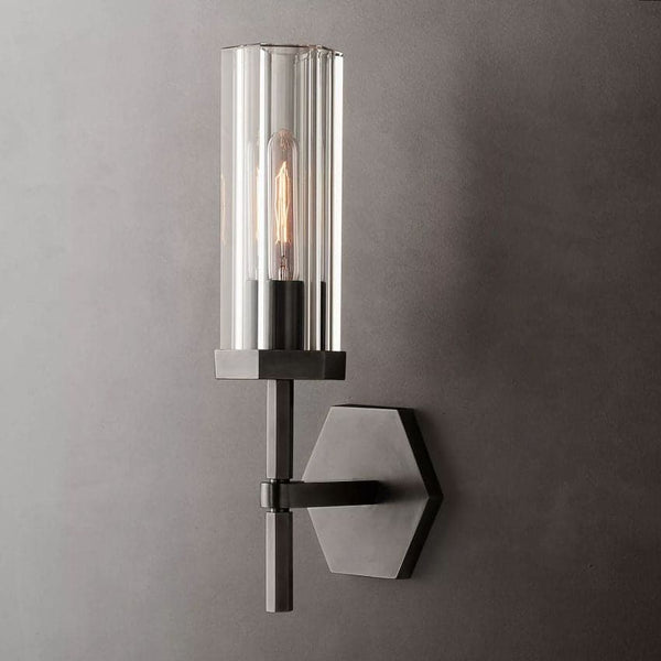 Lambert Hexagonal Wall Sconce