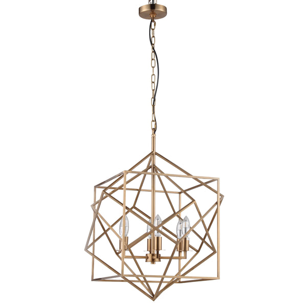 Aline Geometric Cubes Pendant Light