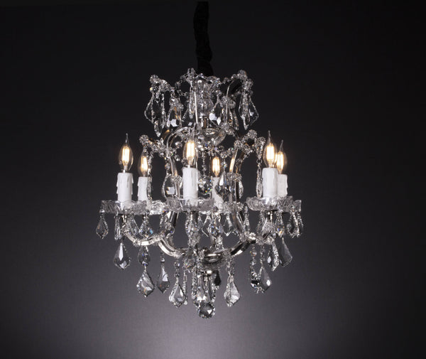 6 Light Maria Theresa Crystal Chandelier