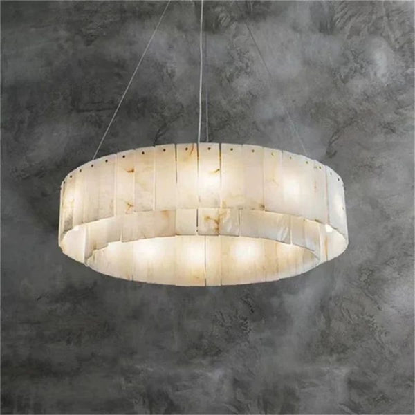 Alanbaster Modern Round Chandelier 7 sizes