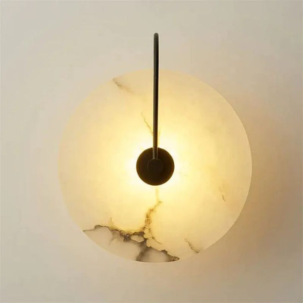 Alanbaster Modern Record shape Wall Sconce