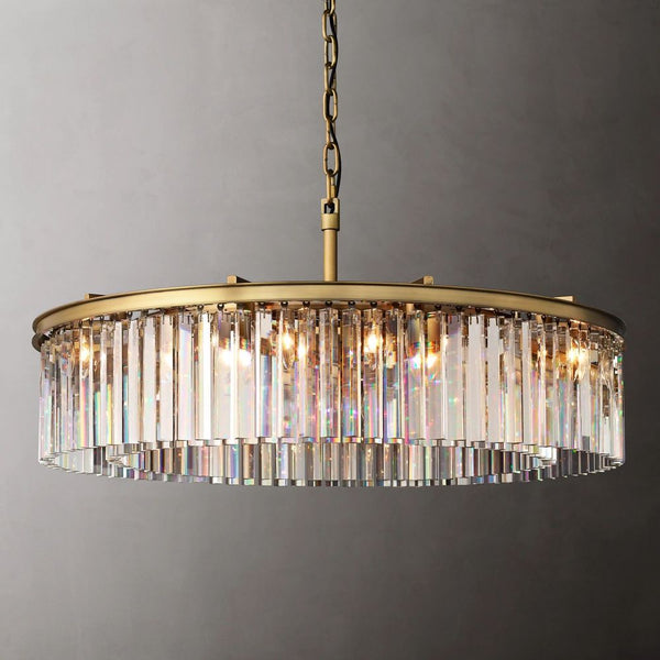 Odeon Round Chandelier 43"