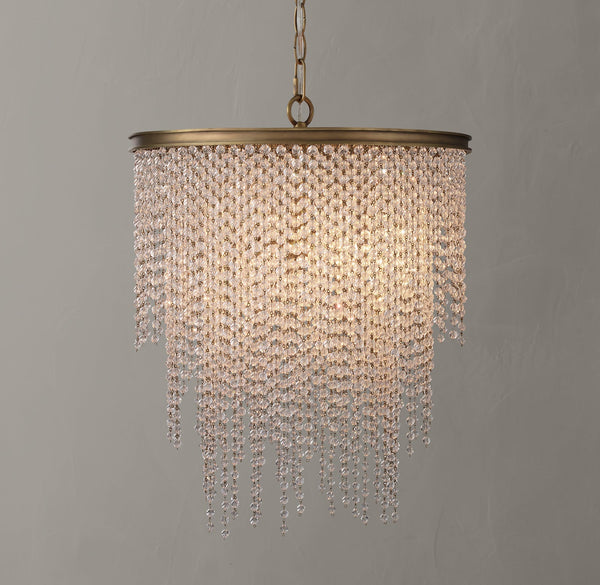 Crystal Bead Chandelier