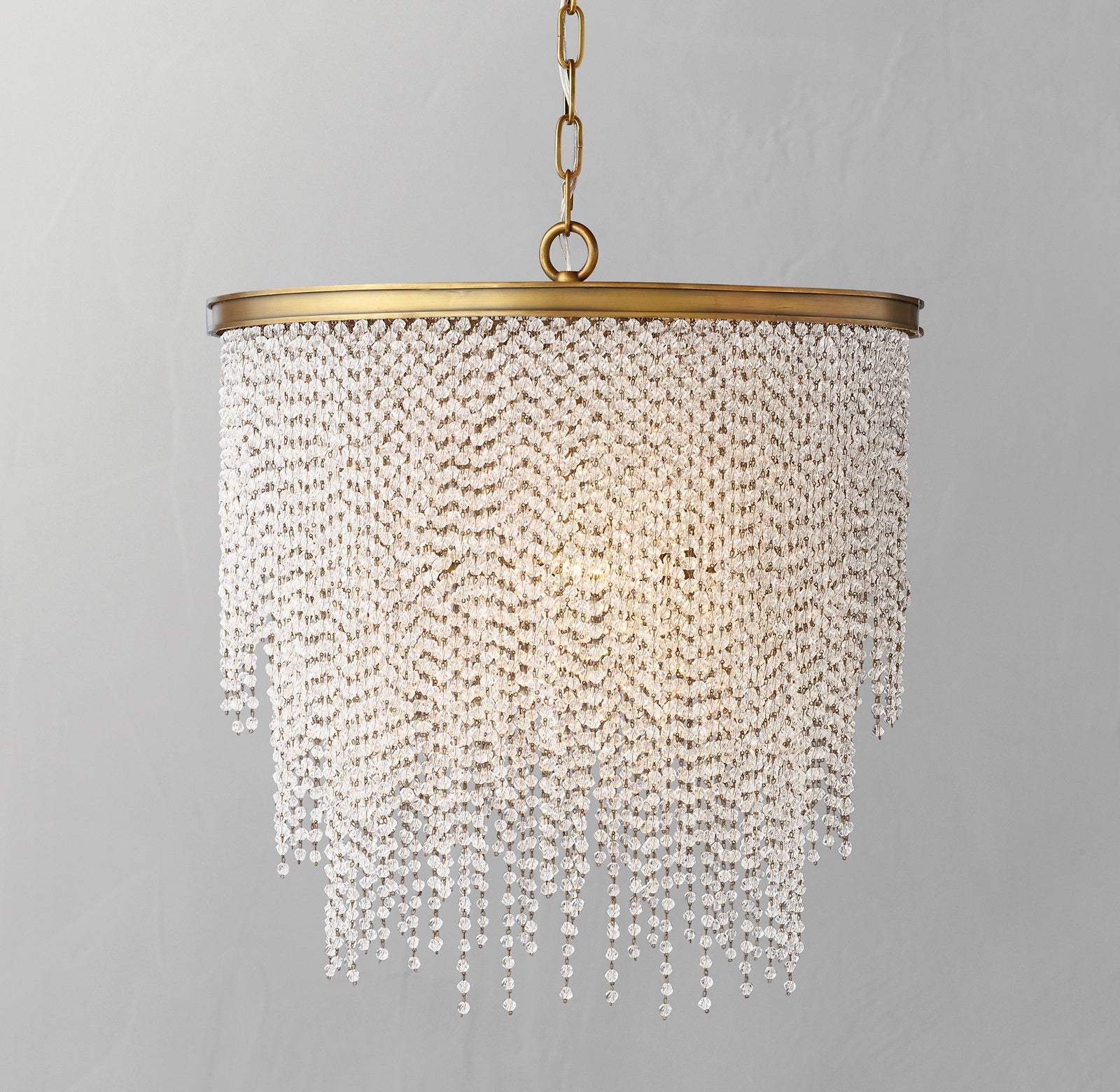 Crystal Bead Chandelier