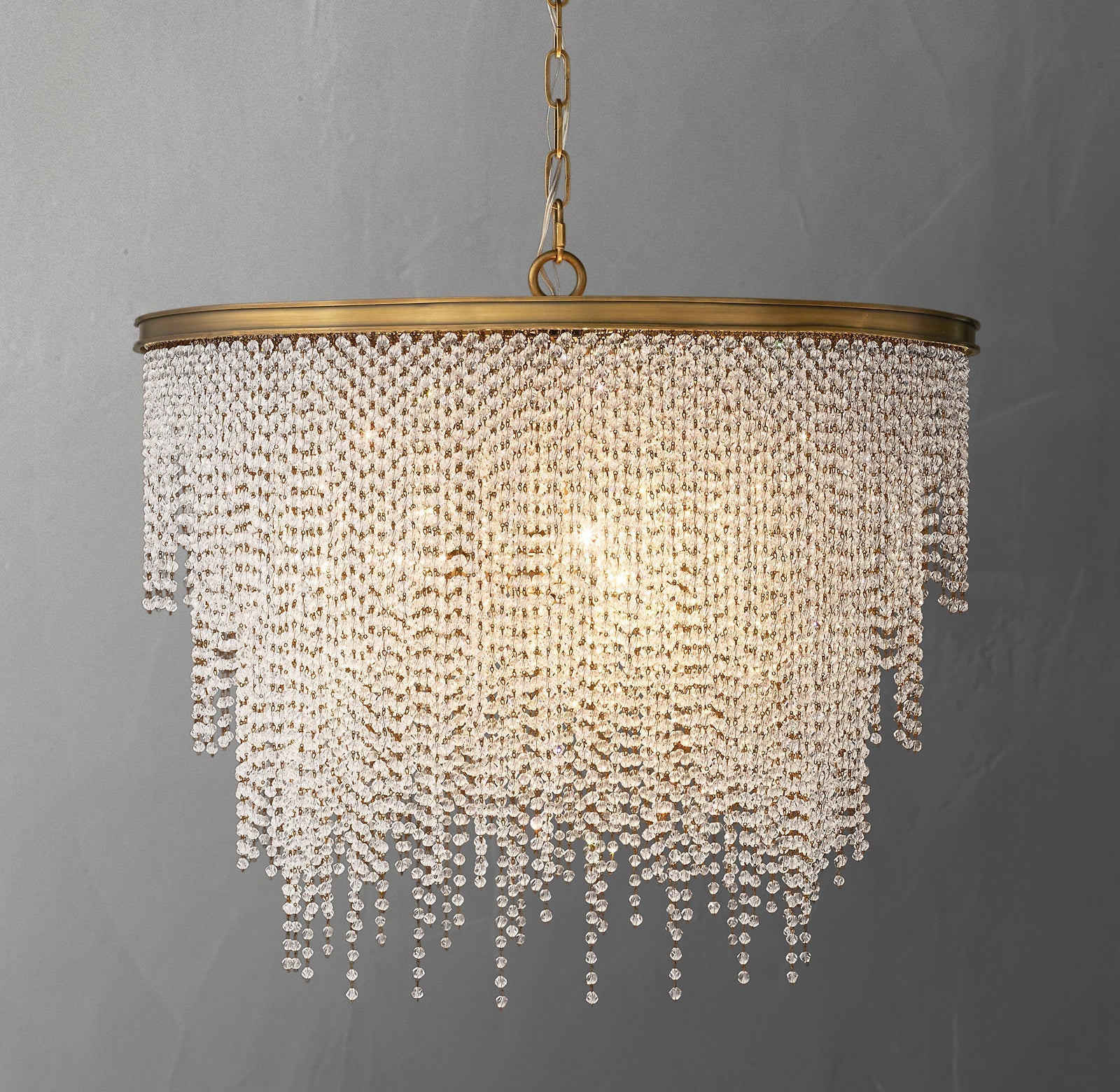 Crystal Bead Chandelier