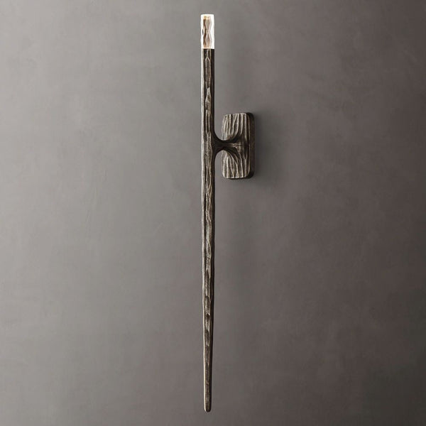 Thaddeus Forged Grand Sconce 36"H