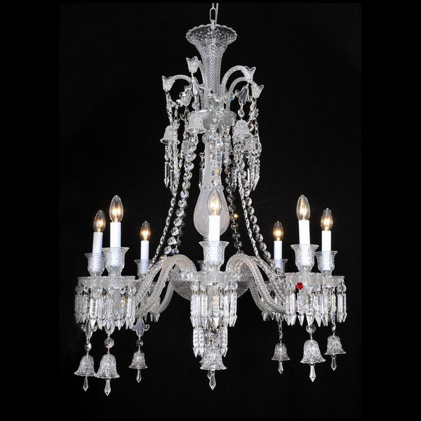 8L Antoinette Crystal Chandelier