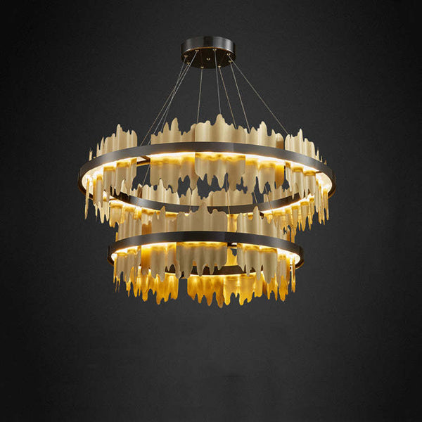 Dahlia Multiple Tier Round Chandelier