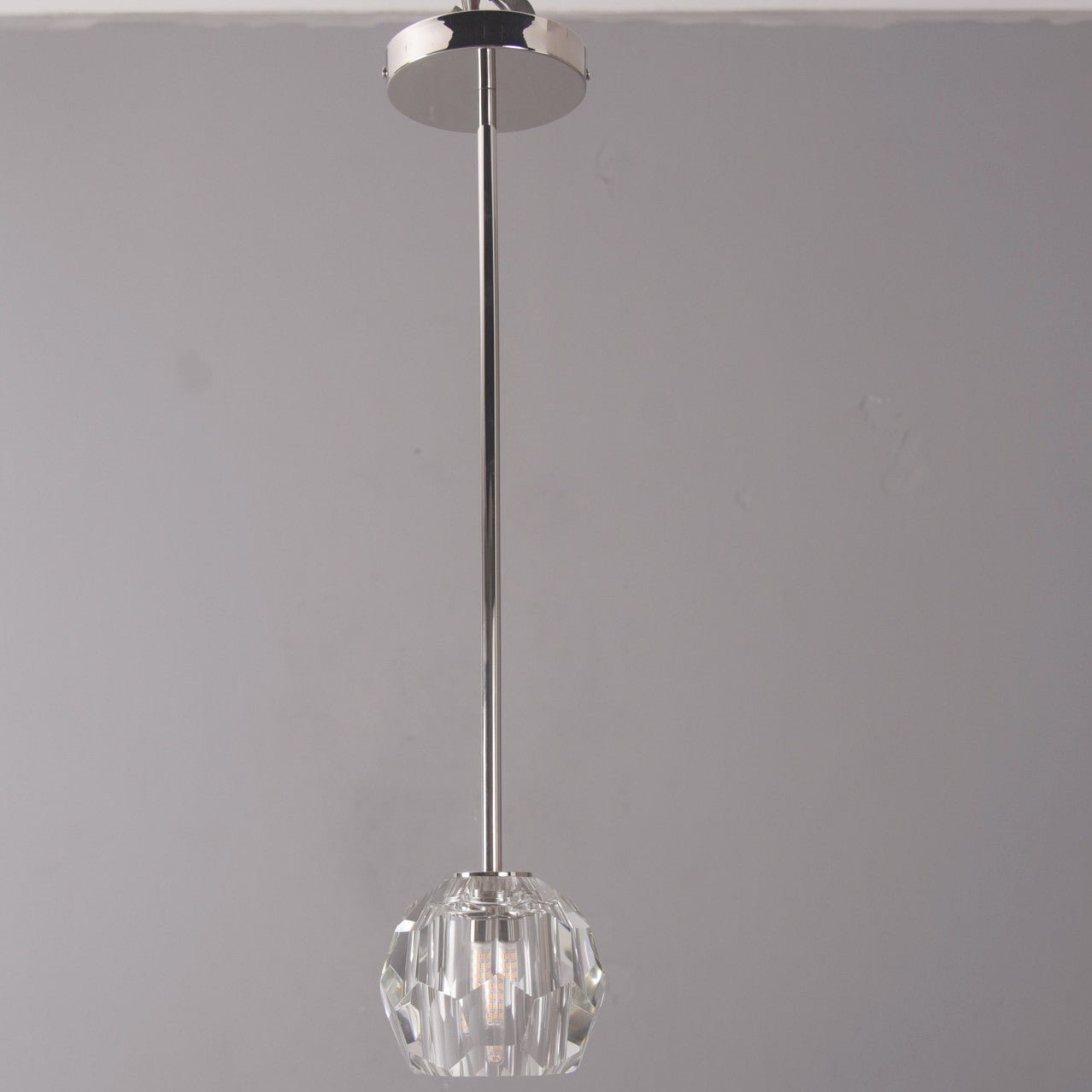 Blu Dior Crystal Prysm Kitchen Island Pendant Light