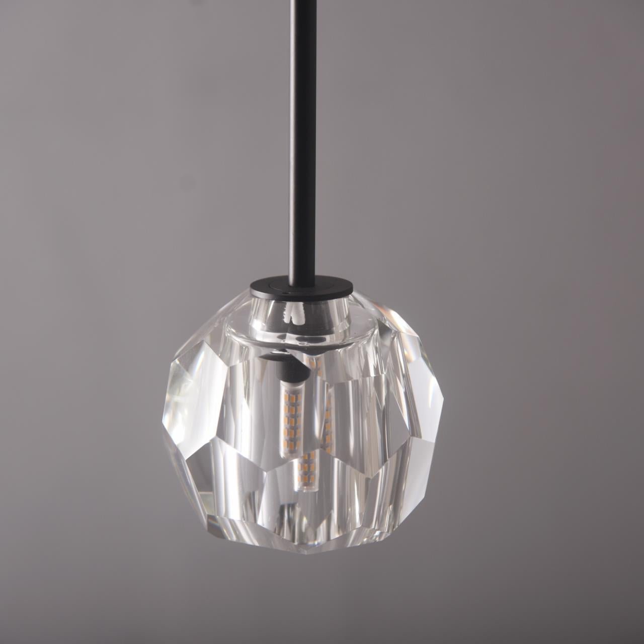 Blu Dior Crystal Prysm Kitchen Island Pendant Light