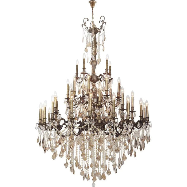 80”w Santa Barbara Crystal Chandelier