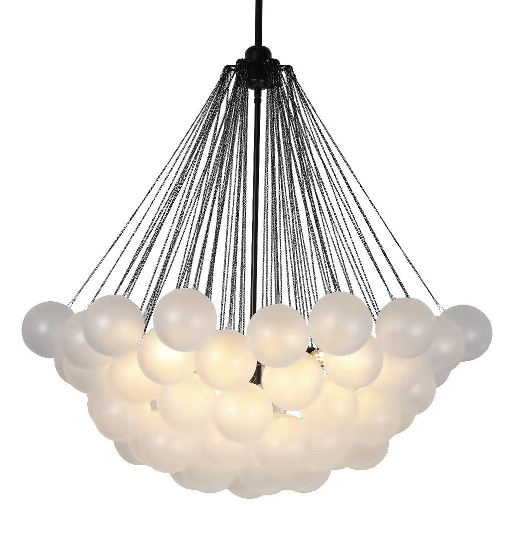 Blanket Glass Globe Pendant Chandelier