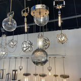 Bijou Solid Glass Globe Pendant Light