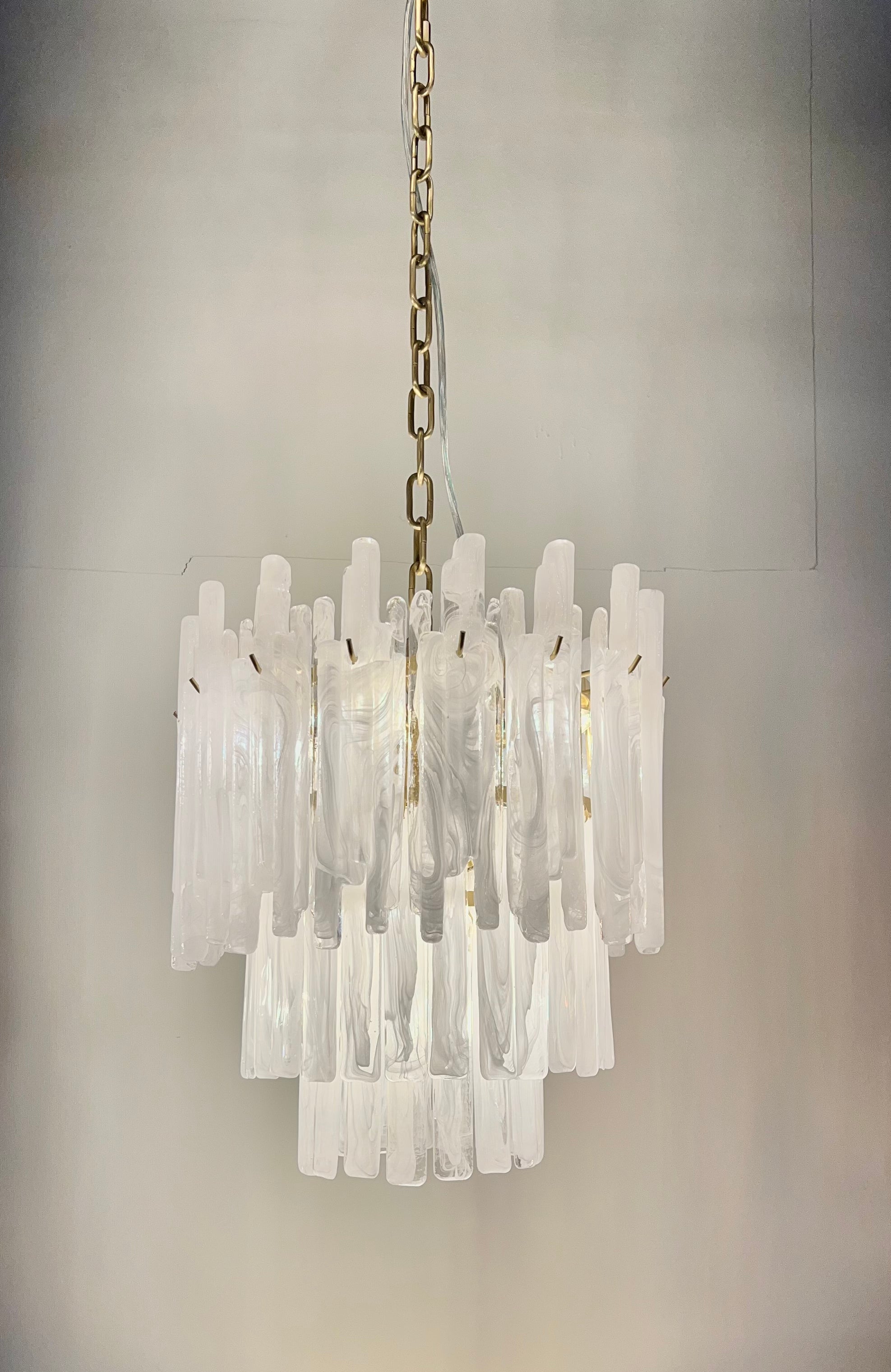 Blanche Murano Glass Pendant Light