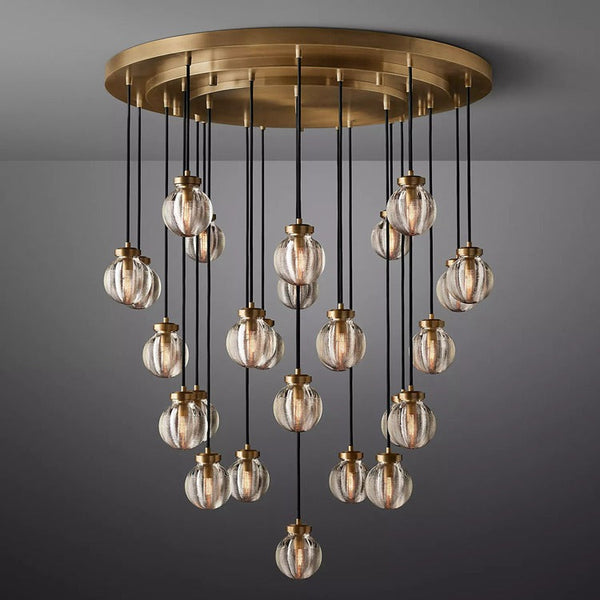 Pearl Round Chandelier