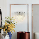 Curt Modern Chain Tassel Wall Sconce